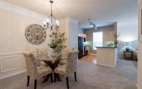 Living room at The Park at Monterey Oaks, Austin, 78749